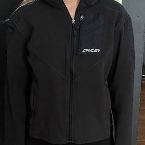 Spider fleece zip up